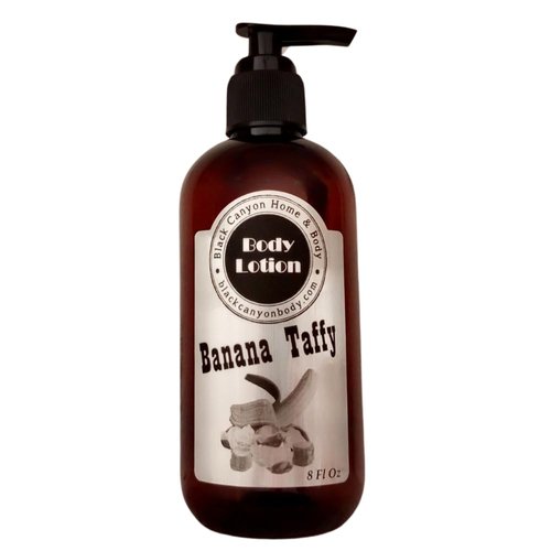 Black Canyon Banana Taffy Scented Luxury Body Lotion with Lanolin and Jojoba Oil, 8 Oz