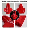 ECDREAM 2Pcs Gear Shift Hoodie,Car Shift Knob Hoodie,Funny Car Gear Shift Cover,Automotive Interior Accessories and Decorations（Blue and Red）