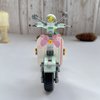 HOUXIPUPY Mini-Motorcyle Vespa-Model Building Blocks Set- Technic Vehicle Vespa Construction Building Blocks Collection Set 673 PCS for Teen and Adults