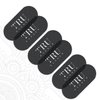 TRU BARBER HAIR GRIPPERS ® BUNDLE PACK 6 PCS for Men and Women - Salon and Barber, Hair Clips for Styling, Hair holder Grips (Black)