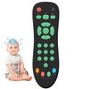APSUAE Baby TV Remote Control Toy with Light and Sounds, Kids Musical Early Education Learning Realistic Toddler Remote Toys for Preschool Infant Toddlers Boys Girls Child 6M+