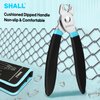 SHALL Hog Ring Pliers Kit with 600pcs Galvanized Hog Rings (3/8’’, 1/2’’, 3/4’’) for Upholstery, Fence, Animal Pet Cages, Bungee Cords, Bagging, Protective Gloves, Storage Case & Bag Included