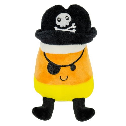 Giftable World Holiday 3.5" Plush Pet Toy Fun for Halloween with Squeaker Dog Chew Toy - 3 Pack (Trick O' Treaters)