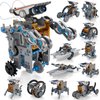 STEM 12-in-1 Education Solar Robot Toys for Boys Ages 8-13, DIY STEM Building Science Kit Birthday Gifts for Kids 8 9 10 11 12 13 14 Years Old, Solar Powered by The Sun