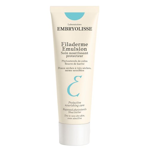 Embryolisse Filaderme Emulsion. Hydrating Face Moisturizer & Intensive Nourishing Repair for Dry to Very Dry Skin, With Aloe Vera & Shea Butter, 2.54 Fl Oz