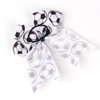 Soccer Bow Girls Sport Football Hair Bow Cheer Bow Hair Tie Ponytail Holder TSFQ01 (2 Hair Bows)