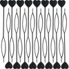 RONYOUNG 16PC Quick Plastic Beader for Loading Beads/Automatic Hair Beader and Styling Kit, Size 7.8 inches/19.5cm, Black