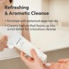 BEIGIC Aromatic Face Cleanser - Korean Face Wash w/Hyaluronic Acid & Micellar Water -Gentle Hydrating Foaming Facial Cleanser Vegan Skincare (1.01 fl oz)