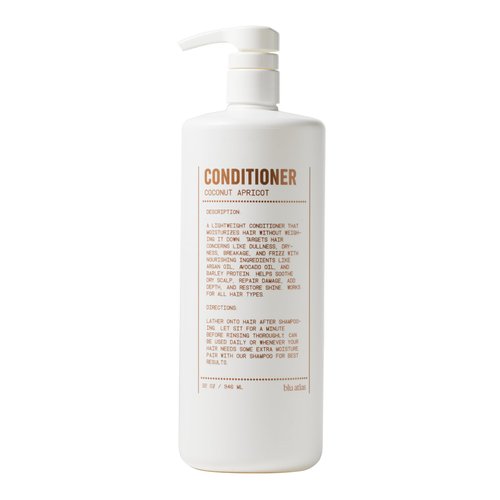 Blu Atlas Mens Conditioner - Coconut Apricot - Hydrating, Nourishing Conditioner for Healthy Hair, All Hair Types - 32 oz Bottle