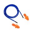 20 Pairs Corded Ear Plugs Reusable Silicone Earplugs with String Banded Ear Plug Sleep Noise Cancelling for Hearing Protection (Blue-Orange)