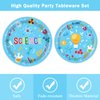 96 Pcs Science Birthday Plates Science Party Supplies Science Birthday Party Decorations Science Party Favors