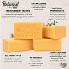 Australian Botanical Soap, Manuka Honey with Jojoba Oil 6.6 oz. (187g) Soap Bars | Natural Ingredient Bar Soaps | All Skin Types | Shea Butter Enriched - 4 Count