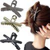 Generic Metal Hair Clips Nonslip Hair Grab Clips Small Claw Barrettes with for Women Thick Thin Hair Cute Hair Styling Accessories