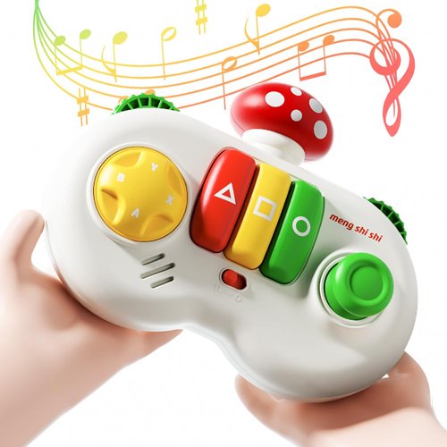 Baby Piano Toys Musical Toys - Interactive Mushroom Baby Piano Toys for 6 9 12 18 Months Musical Instruments for Toddlers 1-3 Cause and Effect Toys for Boys Girls Infant Sensory Montessori Gift
