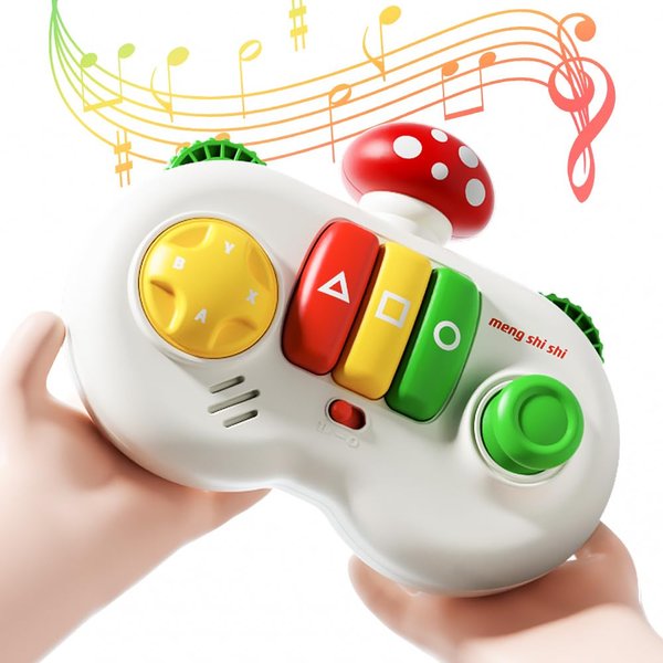 Baby Piano Toys Musical Toys - Interactive Mushroom Baby Piano Toys for 6 9 12 18 Months Musical Instruments for Toddlers 1-3 Cause and Effect Toys for Boys Girls Infant Sensory Montessori Gift