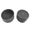 Aifeier ET 1.98 Inch Bearings Buddy Rubber Caps Dust Covers Trailer Wheel Bearing Protector Replacement for Bearing Partner Bra, Gray Bearing Buddy Bras (2 Pack)