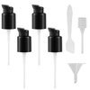 AYWFEY 4 Pcs Replacement Foundation Pump Compatible with Maybelline Fit Me Liquid Foundation, Plastic Cosmetic Liquid Foundation Make-Up Pump Replacement Tool(with Spoon, Dropper, Funnel)