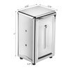 New Star Foodservice 24074 Stainless Steel Tall Napkin Dispenser, 3.875 by 4.75 by 7.5-Inch