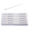 Tattoo Needles,New Star Tattoo 50pcs 15 Flat Shader Pre-made Sterile Tattoo Needles Tattoo Needle 1215F