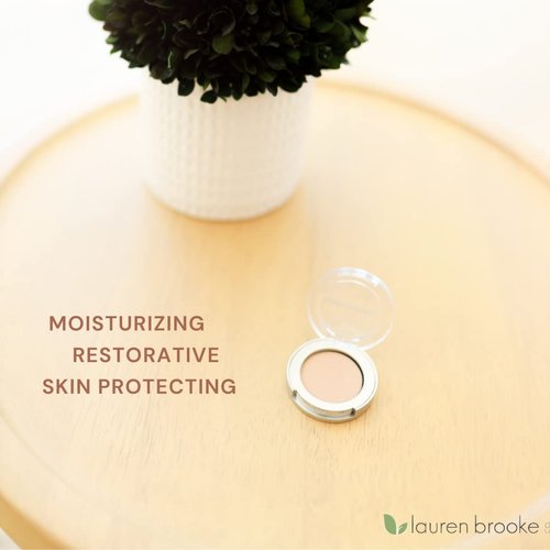 Lauren Brooke Cosmetiques Cream Eyeshadow | Natural Organic Eyeshadow, Richly Pigmented Eye Makeup, Creme Eyeshadow For Women (Dulce De Leche (Matte))