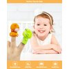 AQKILO Animal Finger Puppet Set, Animals Puppet Show Theater Props, Educational, Bath Toys,10 Pieces