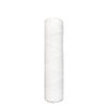 G2 Labs CWP05A10PP Polypropylene String Wound Water Filter; 10" Long, 5 Microns. Used in housings for removing sediment and contaminants in water, other liqiuids. 10"L x 2.5"D, 5 Microns.