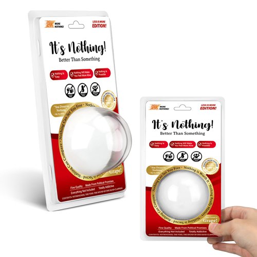 Simgoing It's Nothing Gag Gift Funny Christmas Prank Gift Box Hilarious Practical Jokes for The Person Who Has Everything Useless Gift for Xmas Stocking Stuffers Party Supplies