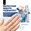 Beetles Gel Nail Polish 25 Colors Gel Polish Set Nude Blue Pink Red Gel Polish Chic Outfits Collection with 3Pcs Base Top Coat Gel Winter Christmas Manicure Kit Salon DIY Home Gift for Women Girls