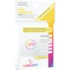 Matte Board Game Sleeves | Pack of 50 Matte Sleeves | 44 by 67 mm Card Sleeves Optimized for Mini American Card Games | Premium Card Protection | FFG Yellow Color Code | Made by Gamegenic