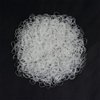 1000 Pcs Mini Rubber Bands Hair Rubber Bands Elastic Hair Ties for Hair Making Hairstyle (White)