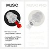 EARPEACE Music - High Fidelity Concert Ear Plugs - Ear Protection for Concerts, Musicians, Live Events w/Loud Music - Reusable Earplugs - 26dB Noise Reduction - Christmas Gift Idea for Music Lovers