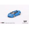 True Scale Miniatures Model Car Compatible with Bugatti EB110 GT Blu Bugatti 1/64 Diecast Model Car Mini GT MGT00644