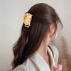 SUPCLIPS Sea Lion Hair Claw Clip 3.75 Inch Cute Animal Shape Hair Jaw Clip Strong Hold Acetate Hair Accessories for Women Girls