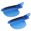 ZJchao Sectioning Clip, 2PCS Heat Insulation Clip Set High Temperature Resistant Hair Clip for Wig Extension Hair Highlighting, Blue