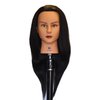 HairZtar Human Hair 20 - 21 " Mannequin Head Hairdresser Training Head Manikin Cosmetology Head (CORA) (BEA)