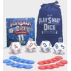 PlaySmart Dice Deluxe: Sharpen Math Skills at Home and On The Go with Uniquely Numbered Math Dice and 11 Fun Math Games That Help Kids Master Mental Math. Perfect Travel Game!