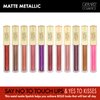 Gerard Cosmetics Metal Matte Liquid Lipstick It's Complicated | Mauve Purple Lipstick with Metallic Matte Finish | Super Pigmented Shimmer Matte Lipstick | Cruelty Free & Made in the USA