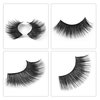 Soararc False Eyelashes Dramatic 5D Faux Natural Mink Eyelashes for Women, Girls Soft Volume Fluffy Handmade Reusable Long Fake Eyelashes 7 Pairs, 7S06