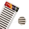 THE LASH SUPPLY Halloween 120 Fans, 6D Premade Color Eyelash Extensions, CC Curl, Mix Length 10-16mm, 0.07 Thickness, Colorful Volume Lash Extensions, Natural and Long-lasting Curl, Mix Lash Tray