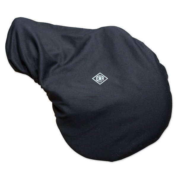 Lettia Fleece Lined Dressage Saddle Cover Black