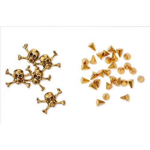 Kole Skulls & Studs Do It Yourself Nail Art Kit, 1 Ounce