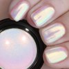 PrettyDiva Aurora Chrome Nail Powders - Mermaid Chrome Nail Powder Unicorn Chrome Powder Pigment for Nails, Iridescent Nails Chrome Powder Glitter Nail Art Powder Manicure Pigment