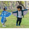 D.Q.Z Bird-Wings-Costumes for Kids with Bird Masks, 3 Pack Eagle Owl Wings for Boys Girls Halloween Dress Up Party Supplies (Owl)