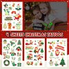 EMOME 76 Styles Christmas Tattoos for Kids, Glows Tattoo Stickers for Christmas Party Favors, Christmas Stocking Stuffers for Girls Boys Party Supplies Decorations