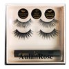 AulanRose Magnetic Eyelashes Natural Look/Medium Cat Eye Wispy Magnetic Lashes with Eyeliner/Cruelty-Free & Vegan Faux Mink Lashes /60 Wears