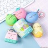 Hamee Pusheen The Cat [Surprise Blind Capsule] [Fruits Series] Cute Water Filled Squishy Toy [Birthday Gift Bags, Party Favors, Gift Basket Filler, Stress Relief Toys] (Assorted - 2 Pc.)