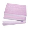 80/80 Grit Nail Files (50 Pcs), Emery Boards for Acrylic Nails and Gel Nails, Coarse Nail File Double Sided 80 Grits Emory Professional Nail Filers Pack Reusable Washable Manicure Gray