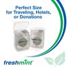 12 Spools of Freshmint® 12 Yards Mint Waxed Dental Floss