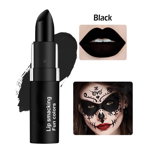 Eye Face Black Paint Stick- 1Pcs Cream Sport Eyeblack Stick for Football Baseball Softball, High-pigmented Lipstick Long Lasting lip Balm,Halloween/Cosplay/Party/Stage Show Face Paint Makeup