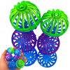 Bonka Bird Toys 2012 Pk6 Lattice Balls Foot Talon Bird Toys for pet Parrot, Bird, cat.